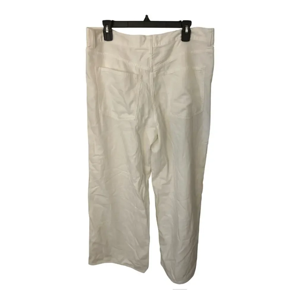 Madewell Jeans White Super‎ wide 32 X30